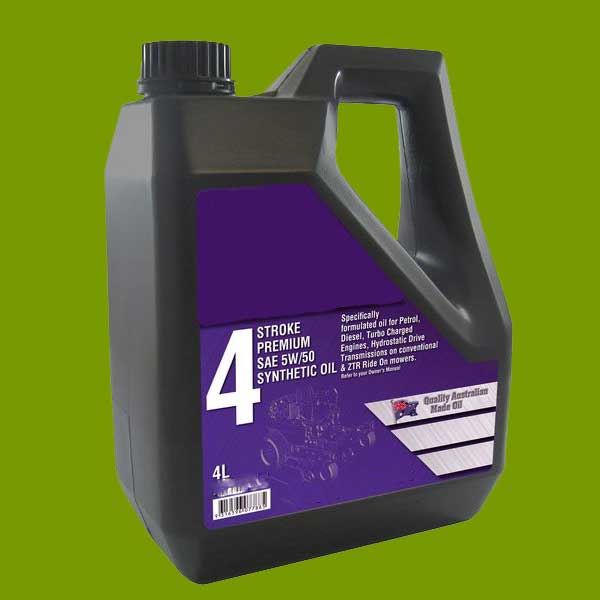 (image for) 4 Litre Bottle SAE 5W/50 Synthetic Oil (SL/CF Oil Classification), LUB6627